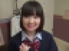 Q太郎の素人ハメ撮り 愛菜ちゃん18歳 制服コス着て勃起チンコをおねだり！