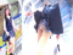 クリオネさんのパンチラHOLIC・14【腰巻カーデでも茶髪JKちゃんコンビのＷチラゲット出来ました＆ロリP風チラJKちゃん】