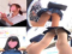 クリオネさんのパンチラHOLIC・39【04ちゃんポニテバージョンとか黒髪パッツンJKちゃんの喰い込み白Pとか。3本収録オムニバス】