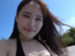 無修正個人撮影動画「美しい眼差しの色白Gcup美女と南国の島の儚い思い出。2人っきりの無人島で・・・（3回射精長編）これが彼女の最後の作品・・・　」