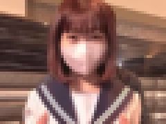 無修正個人撮影作品「アイドルオーディション〜制服ve〜r中出しからの顔面。2連続射精」