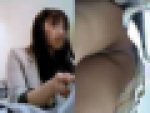 Mr.研修生 34 美人店員さん 白ピンク食い込みパンツ